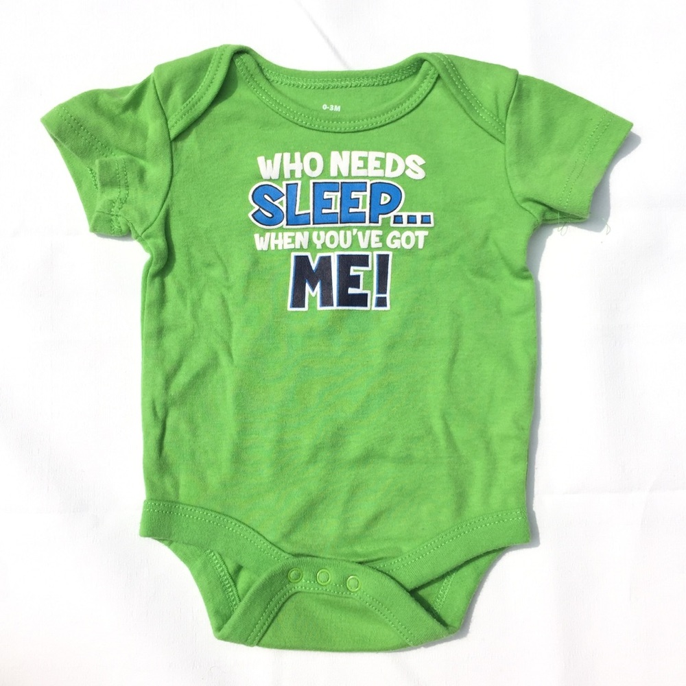 COPY - EUC Green 0-3m Baby Bodysuit / Onesie